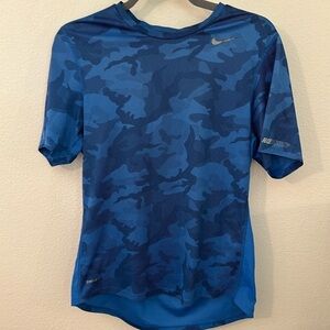 Men’s Nike Dry-Fit Shirt blue camo